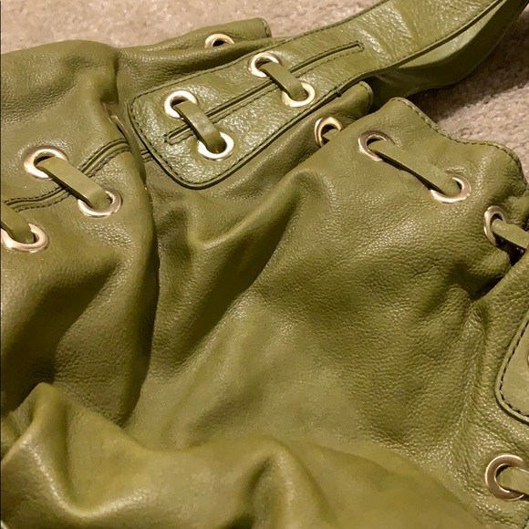 Michael Kors Olive Green Purse - Picture 6 of 7